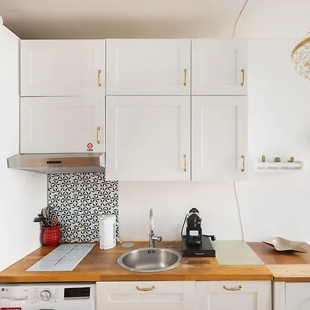 شقة Haussmannian Elegance Close To Montmartre